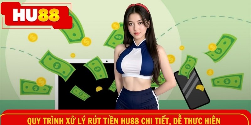 Quy trình xử lý rút tiền HU88 chi tiết, dễ thực hiện